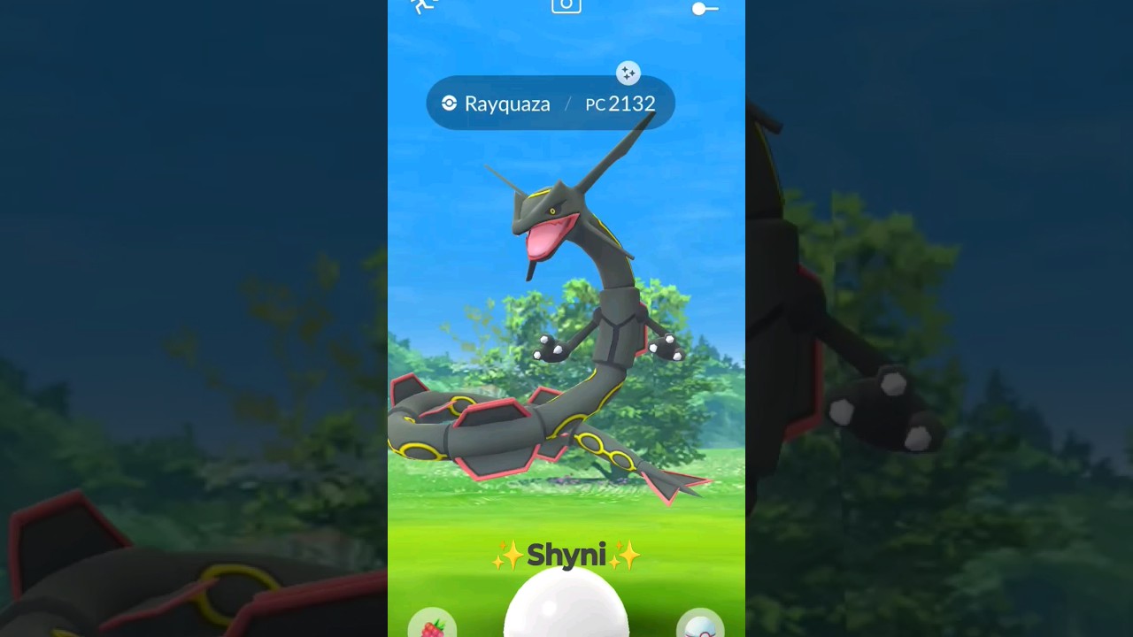 Shiny Rayquaza Pokemon Gen3 Go Same/30 Day Pokémon Hoenn Read Desc Legendary