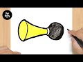 #339 How to Draw an Air Horn - Easy Drawing Tutorial