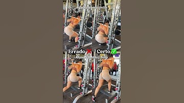 AGACHAMENTO SMITH / AFUNDO NO SMITHC/ STEP ✅