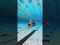 Freestyle swimming diving and swimming experience the oppressive feeling of holding your b