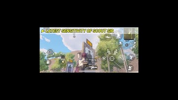 SCOUT CONTROL & SENSITIVITY WITH CONTROL CODE | SCOUT LATEST CONTROL & SENSITIVITY IN BGMI/PUBG