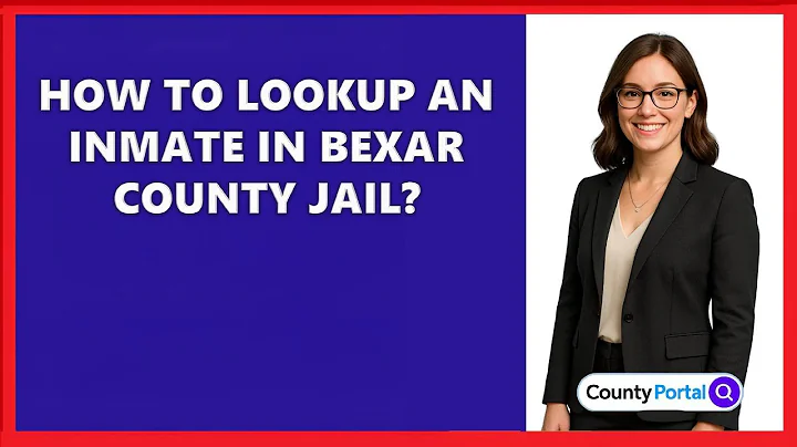 How To Lookup An Inmate In Bexar County Jail?