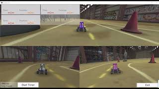 Donkey Car Simulator - neural network road rage