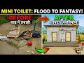 Destroyed to Beautiful Mini Toilet Construction 🚽 | Before vs After DIY Miniature #video