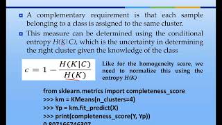 Machine Learning: Clustering Evaluation Methods
