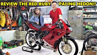 Udah HEDON, Racikan TEKNO TUNER Pula! The RED RUBY, Review Ninja 150 RR 40HP  