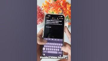 iPhone Hidden Trick: How to Undo & Redo Text Quickly in Notes! 🤫📱 #appletipsandtricks