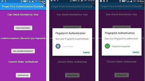 Finger Print Authentication in Flutter || Amazevalley