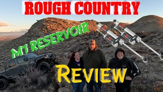 Rough Country M1 RES shocks Jeep Gladiator Review