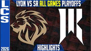 LYON vs SR Highlights ALL GAMES | LCS Summer 2026 Playoffs | LYON vs Shopify Rebellion screenshot 4