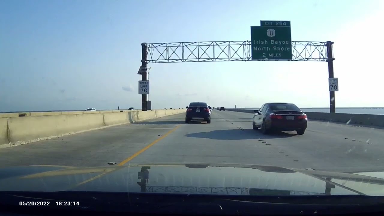 I-10 West, Lake Ponchartrain, LA (Twin Span Bridge)