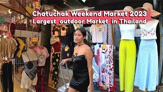 Walking tour- Chatuchak Market Clothing accessories,Handicrafts,Ceramics,Food,souvenir ,update 2023