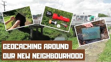 Geocaching Around our New Neighbourhood 🏠 | Awesome Multi Cache!!