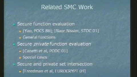 CERIAS Security: Hidden Access Control Policies with Hidden Credentials 2/5