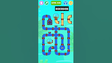 SAVE THE FISH🦈 | level 448 #shorts #mobilegames All Levels Gameplay (iOS & Android) | RIDER0496