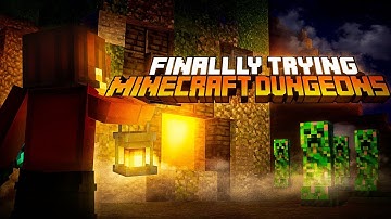 Finally trying Minecraft Dungeons for the first time… WOW this game is actually insane