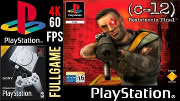 C-12 - Final Resistance {Ps1} 4K60fps UHD Longplay Walkthrough Playthrough full Movie Game