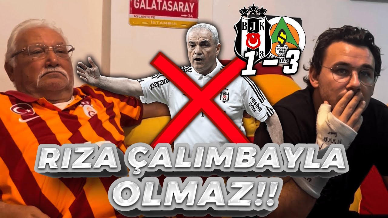 BEŞİKTAŞ DA KÖTÜ GİDİŞAT DEVAM EDİYOR RIZA ÇALIMBAY GÖREVİNDEN ALINDI BEŞİKTAŞ 1-3 ALANYASPOR