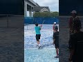 テニス ウケットでバックハンドの球出ししてみた　〜錦織圭選手の様なバックハンドを目指して〜 #shorts