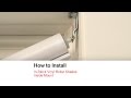 Bali Blinds | How to Install In-Stock Vinyl Roller Shades - Inside Mount