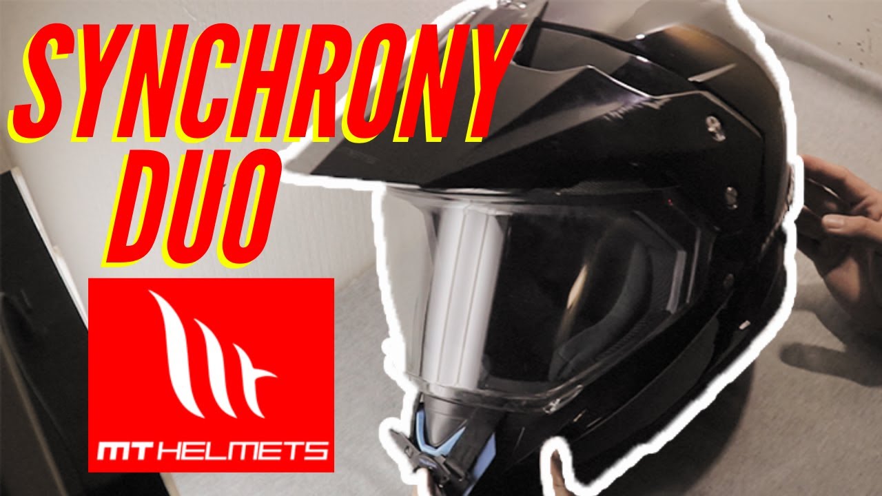 MT Helmets Synchrony Duo Review - YouTube