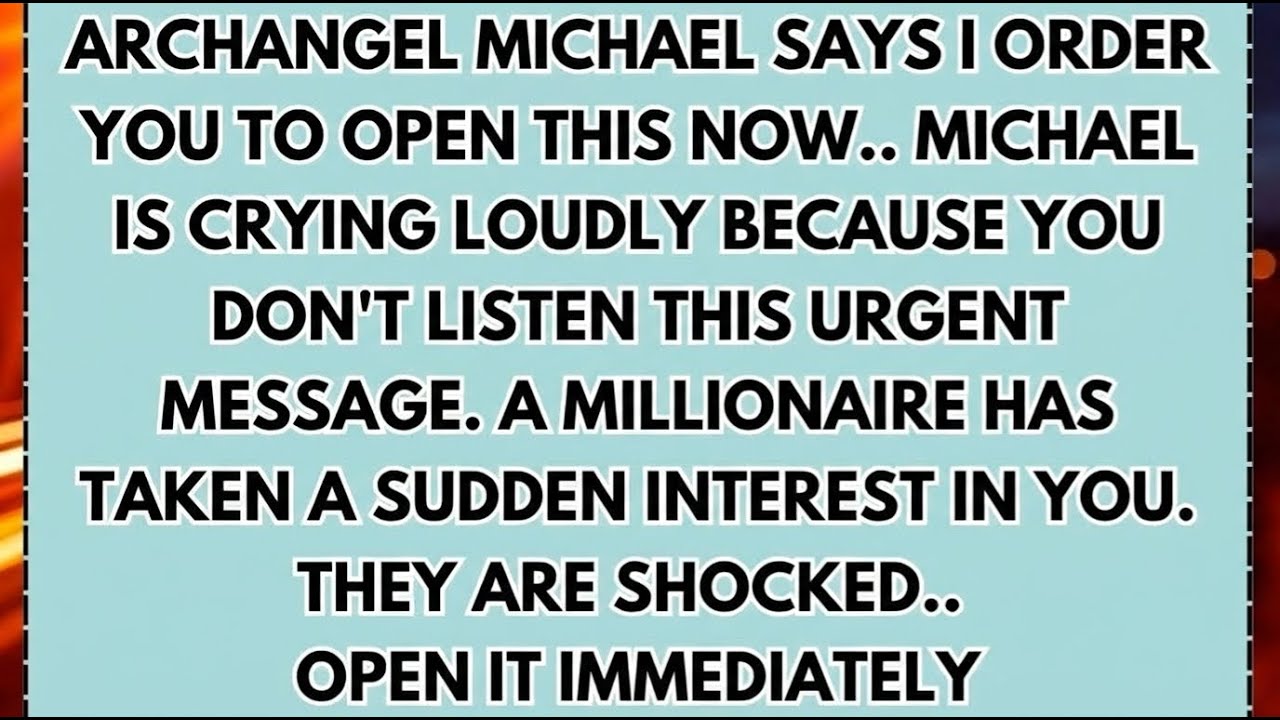 ♾️ Архангел Михаил говорит: «Я приказываю тебе открыть это прямо сейчас» — он громко плачет, пото...