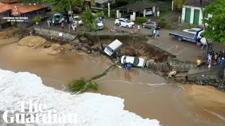 Deadly flooding and landslides in Brazil's São Paulo state