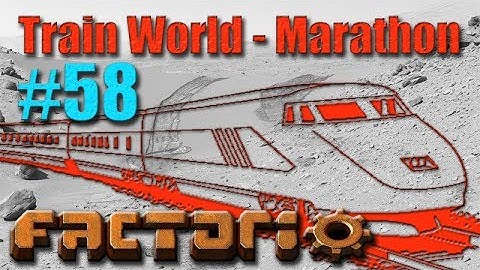 Factorio - Train World Marathon Campaign - 58 - Train Network as Power Plant
