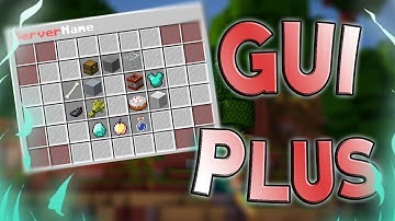 GUI Plus Plugin | Minecraft Plugins 1.14