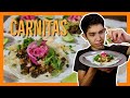 Tacos de carnitas de puerco ¡Receta COMPLETA!