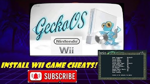 How to Install Gecko Os / Wii & Gamecube Game Cheats on the Nintendo Wii!!!