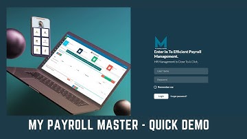 Quick Demo - My Payroll Master