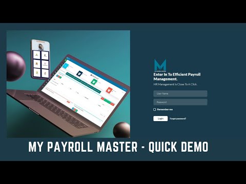 Quick Demo - My Payroll Master