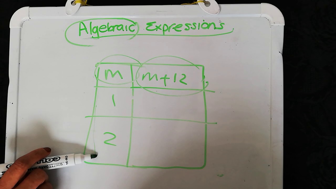 Grade 7: Algebraic Expressions ( 2) - YouTube