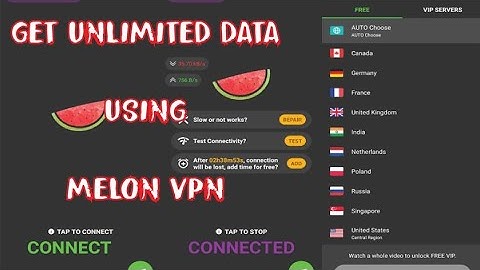 How to access Free Unlimited data using Melon VPN For both Airtel and MTN ( Full Guide)