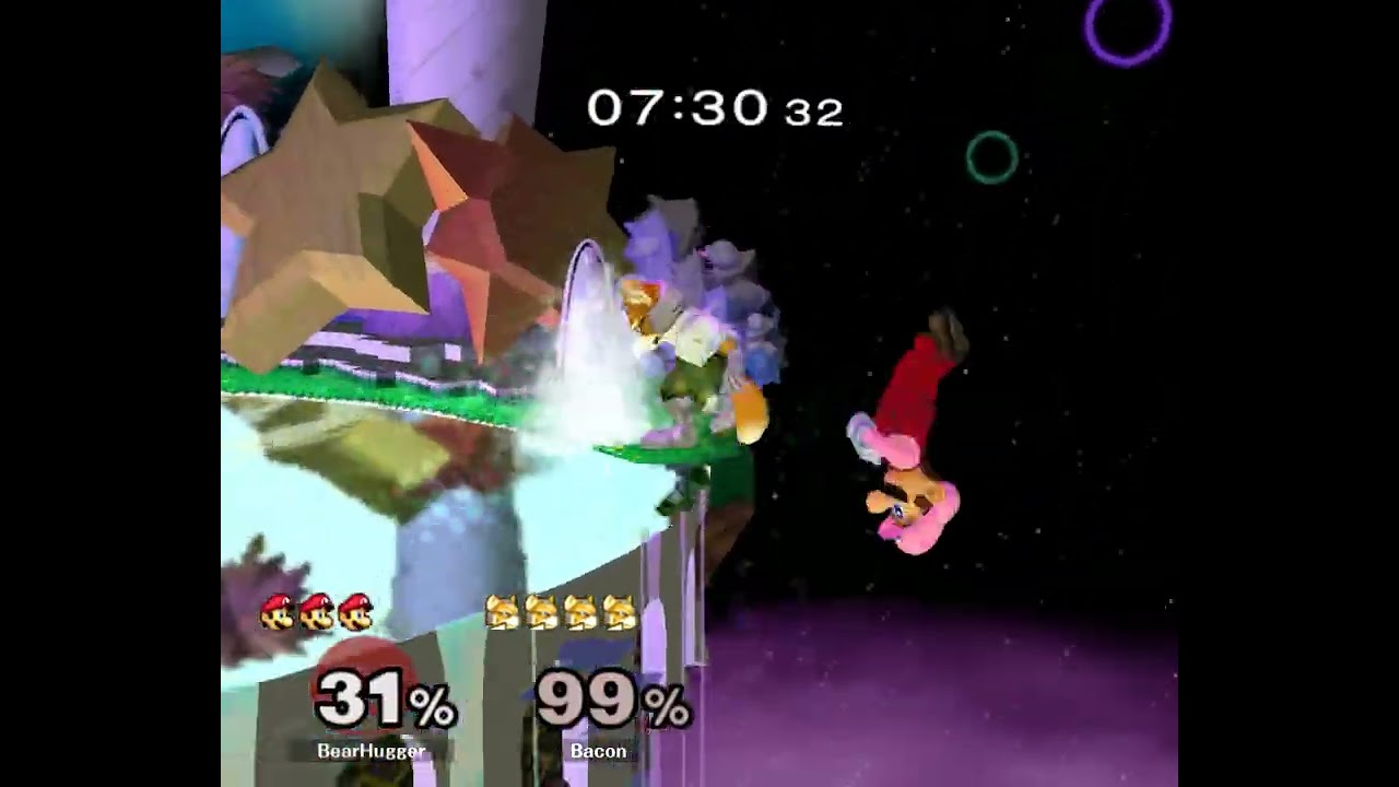 1906 – WR1 – Bacon ⟮Fox⟯ vs BearHugger ⟮Luigi⟯ Cheba Hut The Big Hut Ft． Shama, Seattle Friends, THE