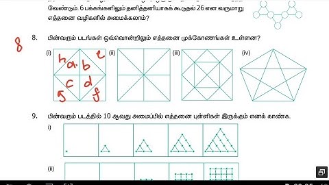 தகவல் செயலாக்கம் - 6th std Term 1 - Maths Samacheer Book Topics - பயிற்சி கணக்குகள் 6.1