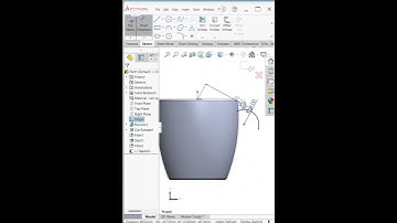 3D Modeling a Cup in SolidWorks Amazing Result! #SolidWorks #3DModel #CupDesign #CAD #Shorts #USA