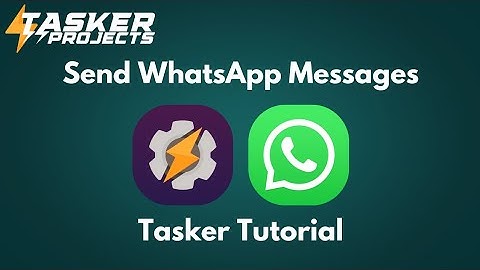 Automatically Send WhatsApp Messages | Tasker Tutorials | MationX.com