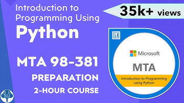 How to prepare for Python - MTA 98 - 381 Certification.