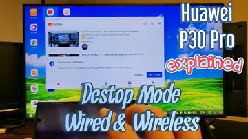 Huawei P30 Pro: How to Use Desktop Mode Wired & Wireless (Explained)