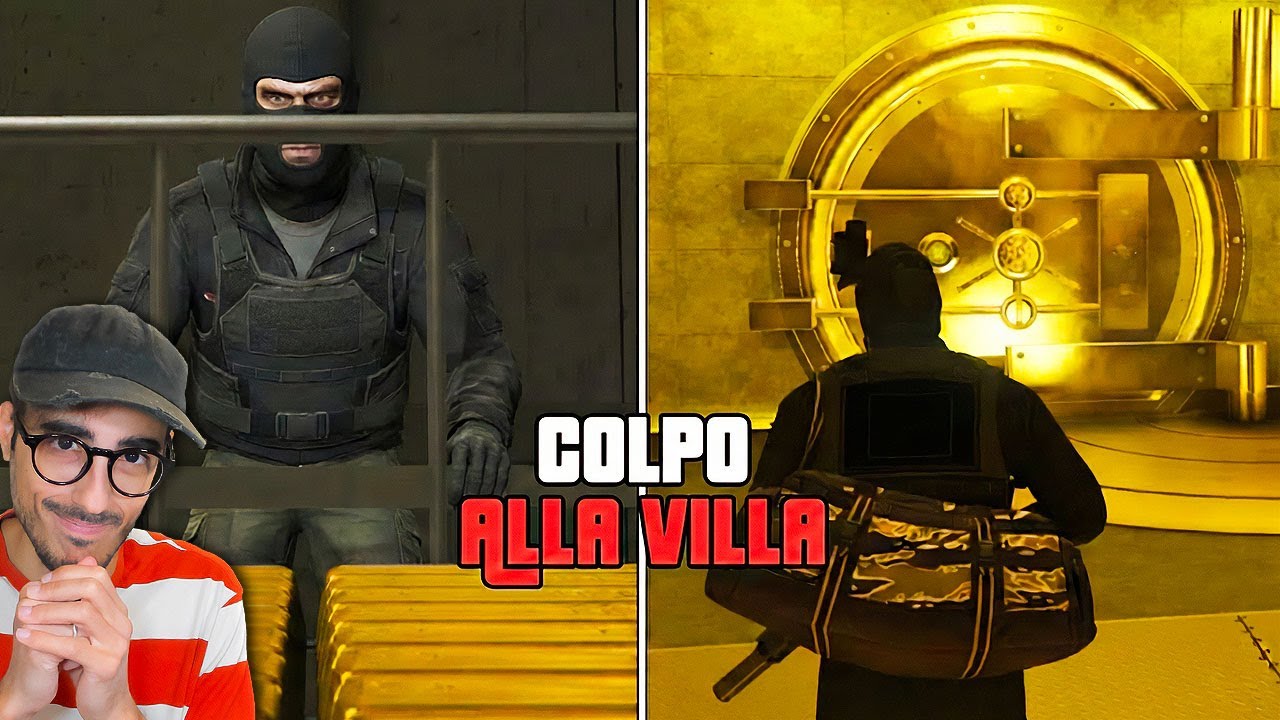 IL COLPO nella VILLA da 15.000.000$ su GTA 5!