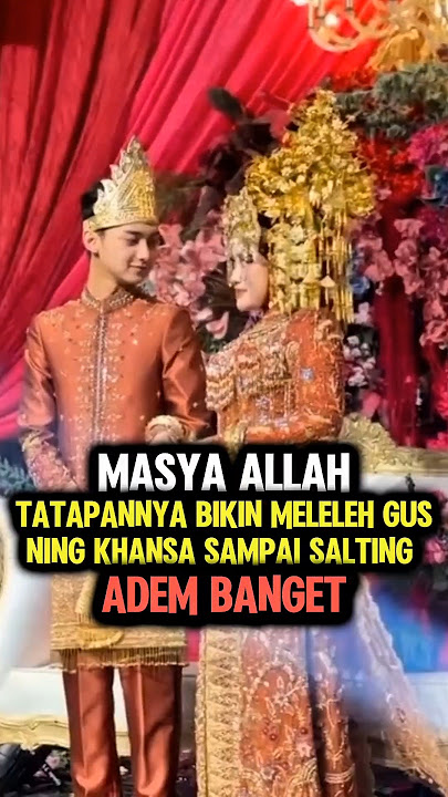 Tatapan Gus Azmi Bikin Ning Khansa Salting Brutal 💞 #shorts