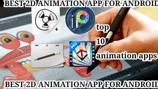 top 10 2d animation app for android #sticknodes #anime #animation