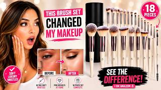 BS-MALL Makeup Brush Set 18 Pcs Review Professional Makeup Brushes Home Orb Glow 