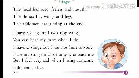 Class 2 English Chapter 5 Bees Page 54