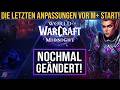 Massive Klassenbuffs und Nervs zum M+ Start