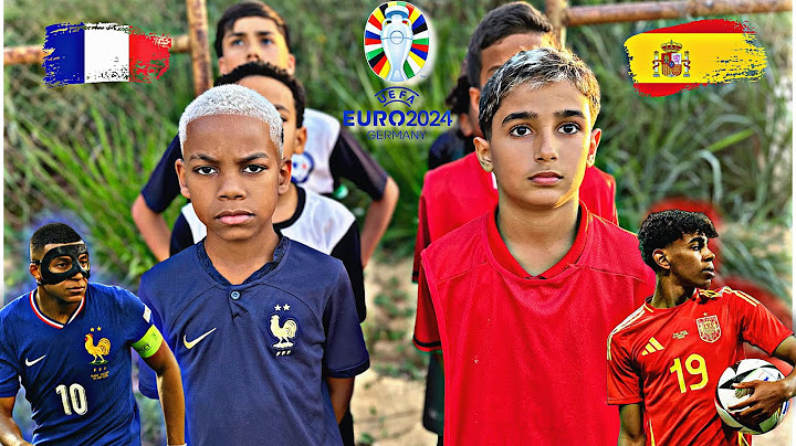 França vs Espanha - semifinal Eurocopa 2024 (com a bola de Euro) 😱