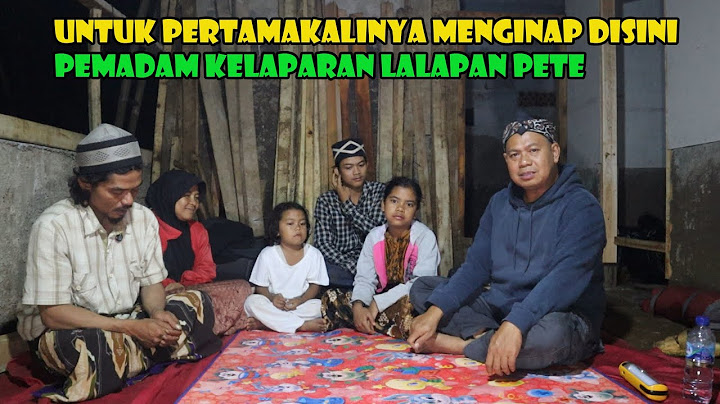 Untuk Pertama Kalinya Keluarga Kang Pardi Menginap Di Rumah Baru. Meski Masih Berlantai Tanah.