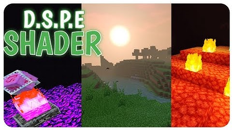 | D.S.P.E SHADER ¬¬ MINECRAFT PE 1.16.X para gama media[Link de descarga en la descripcion] |